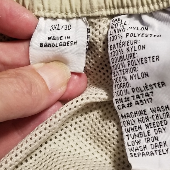 Cargo Swim Shorts 3XL : A - Picture 3 of 3